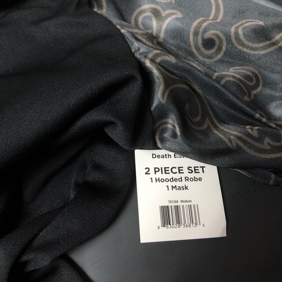 NWT Harry Potter Death Eater Halloween Costume M L - Picture 5 of 7